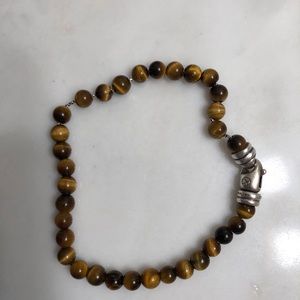 David Yurman Tiger’s Eye Spiritual Beads/bracelet
